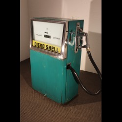 Pompe à essence des années 1970