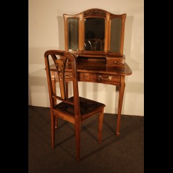 Bureau et sa chaise Art Nouveau