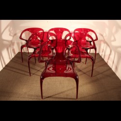 Série de 6 chaises Roche Bobois