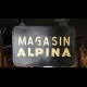 Enseigne de magasin ALPINA