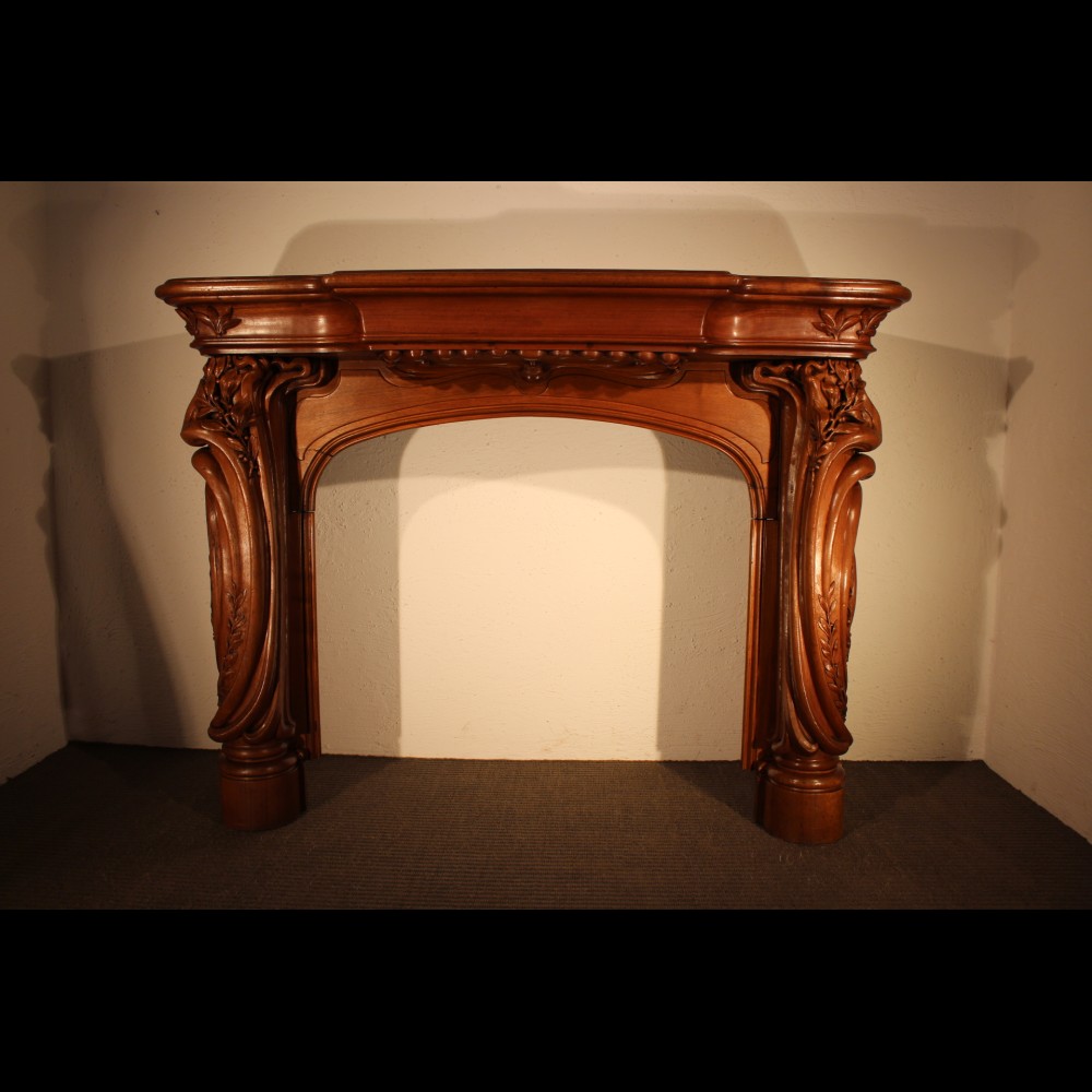 Cheminée Art Nouveau