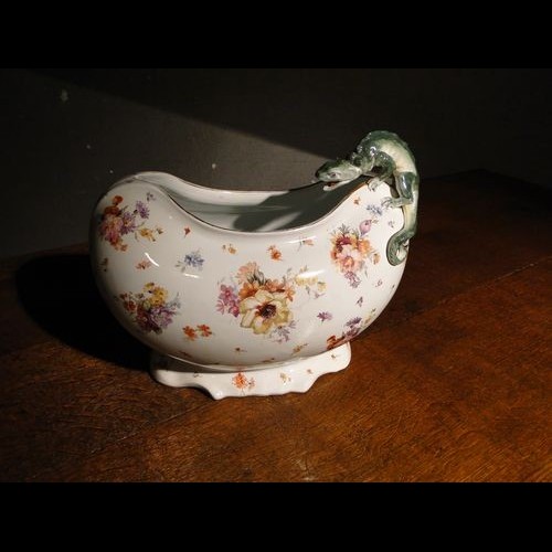Jardinière 1900 en faïence