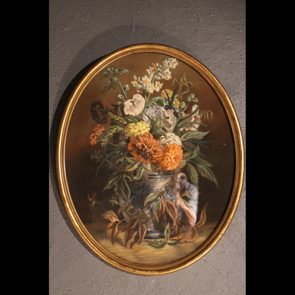 Pastel de bouquet de fleurs