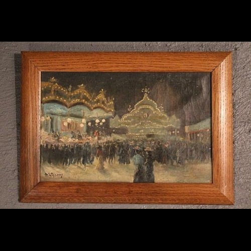 Peinture fête Foraine
