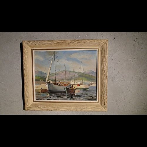 Peinture de port