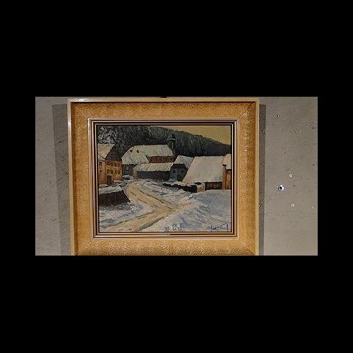 Peinture de neige