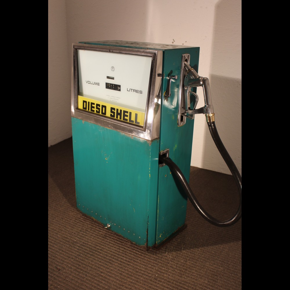 Pompe à essence des années 1970