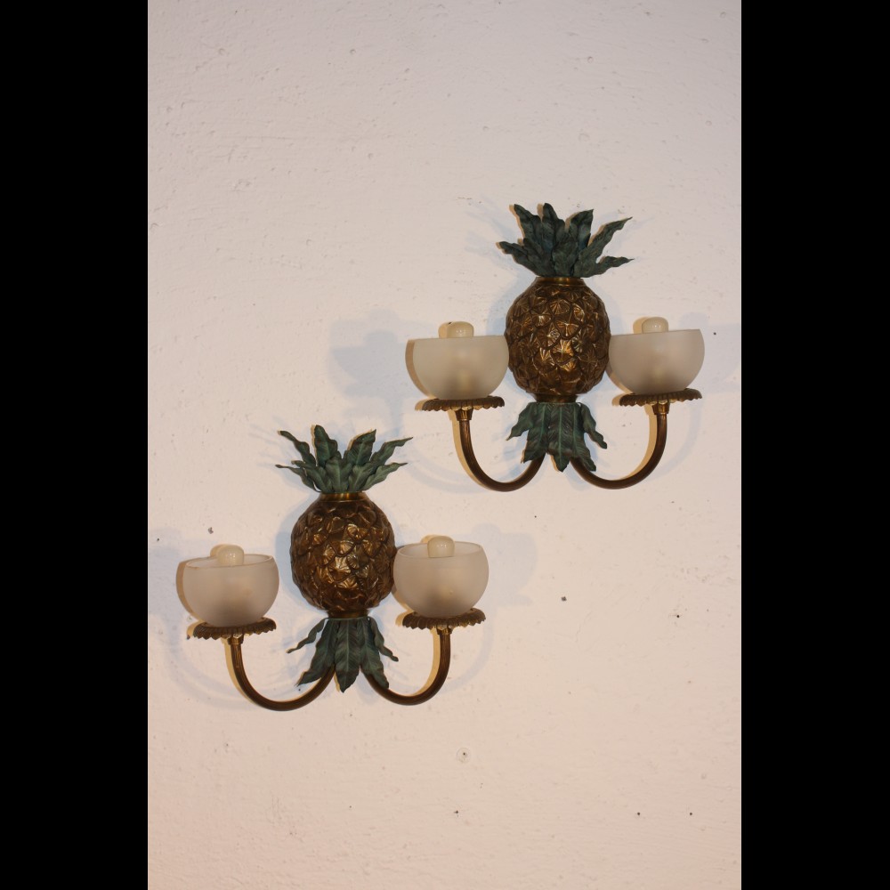 Paire d'appliques de la Maison Charles