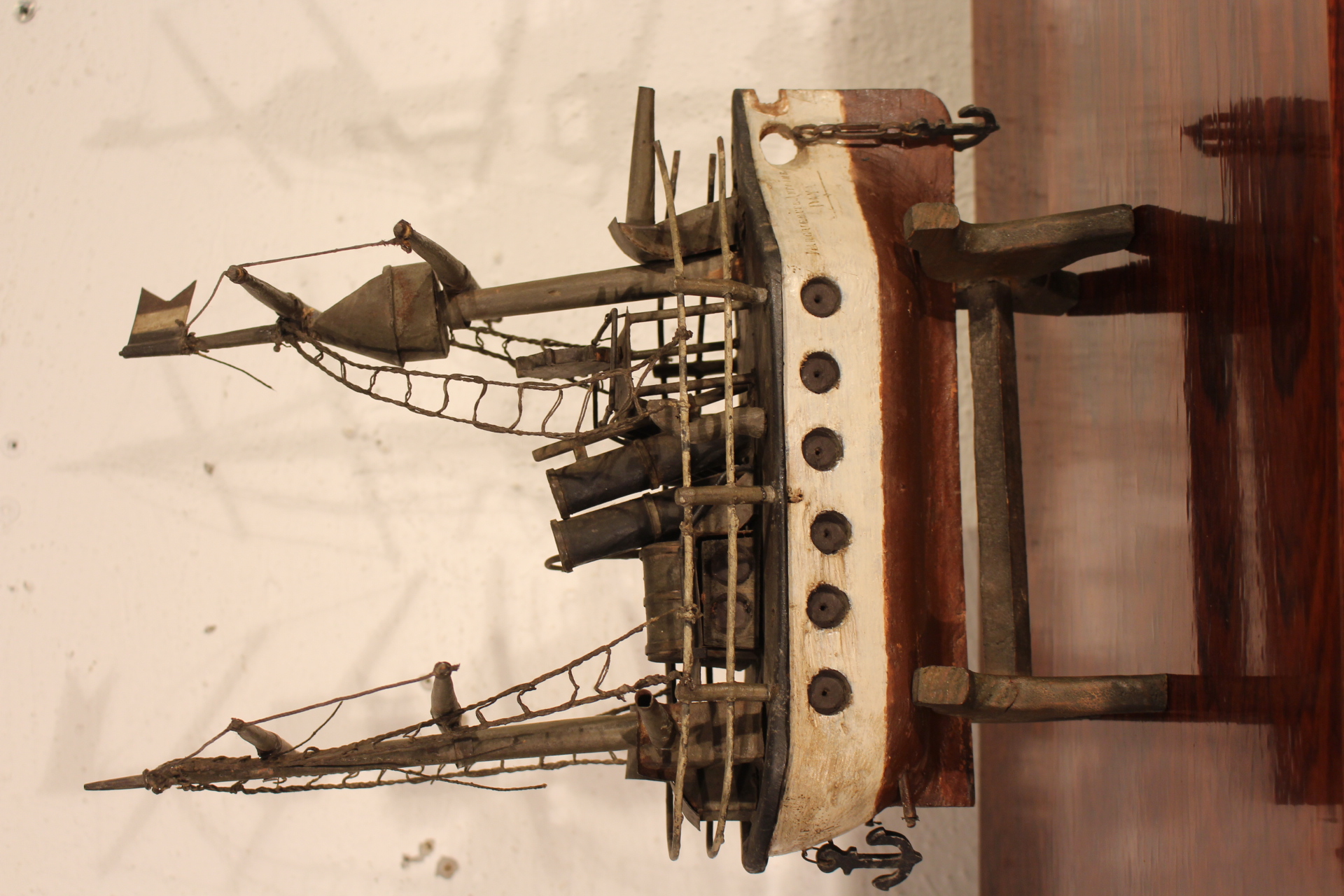  Maquette de bateau vers 1900