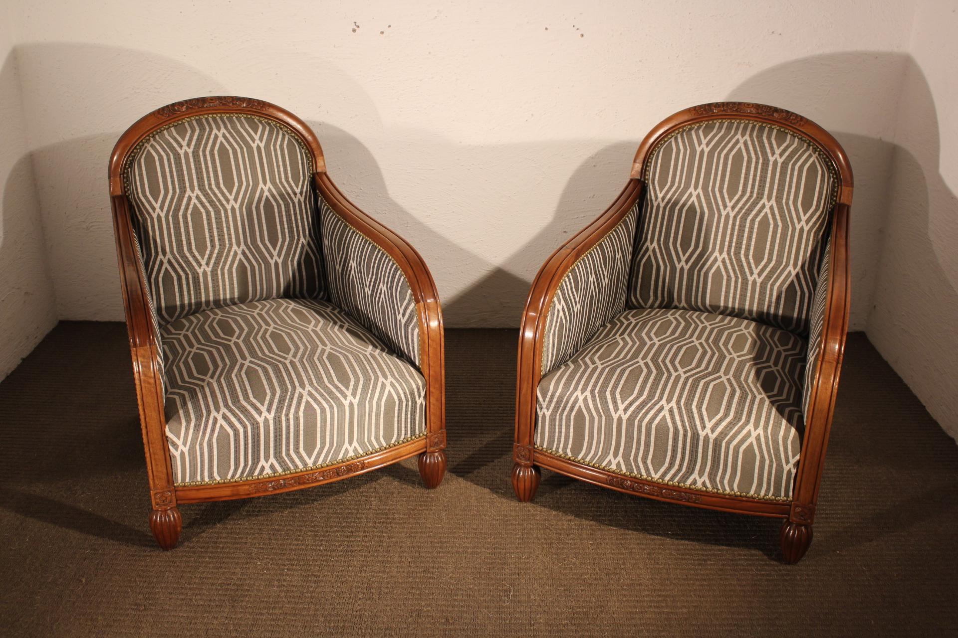 Paire de fauteuils  époque art déco ...