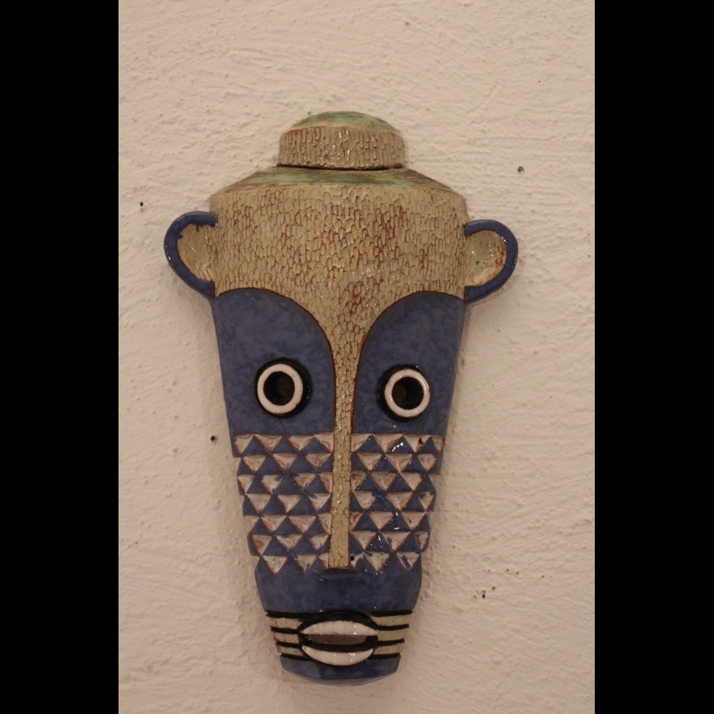 Masque africain des années 1980