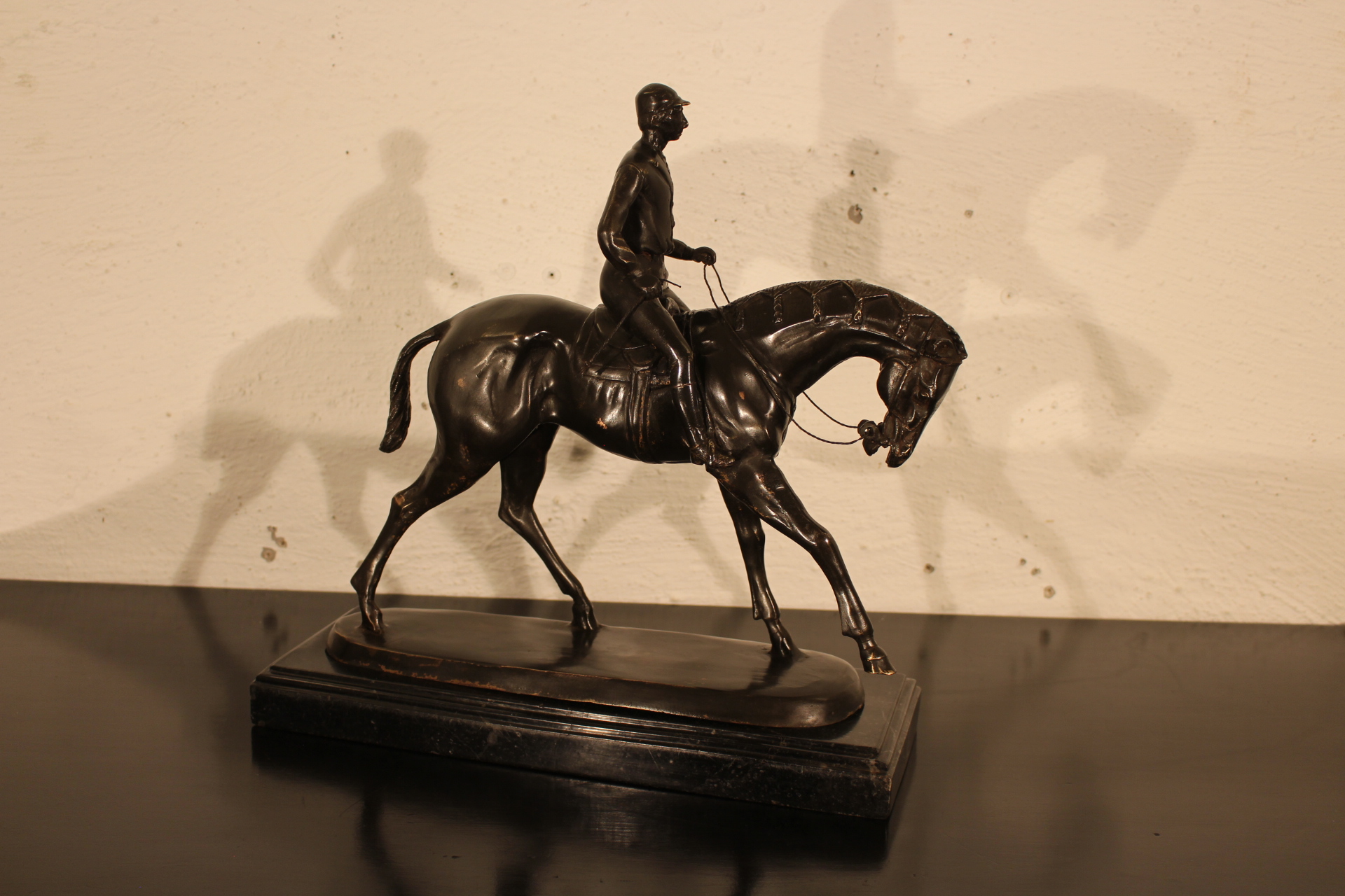 Bronze de cavalier 19 éme 