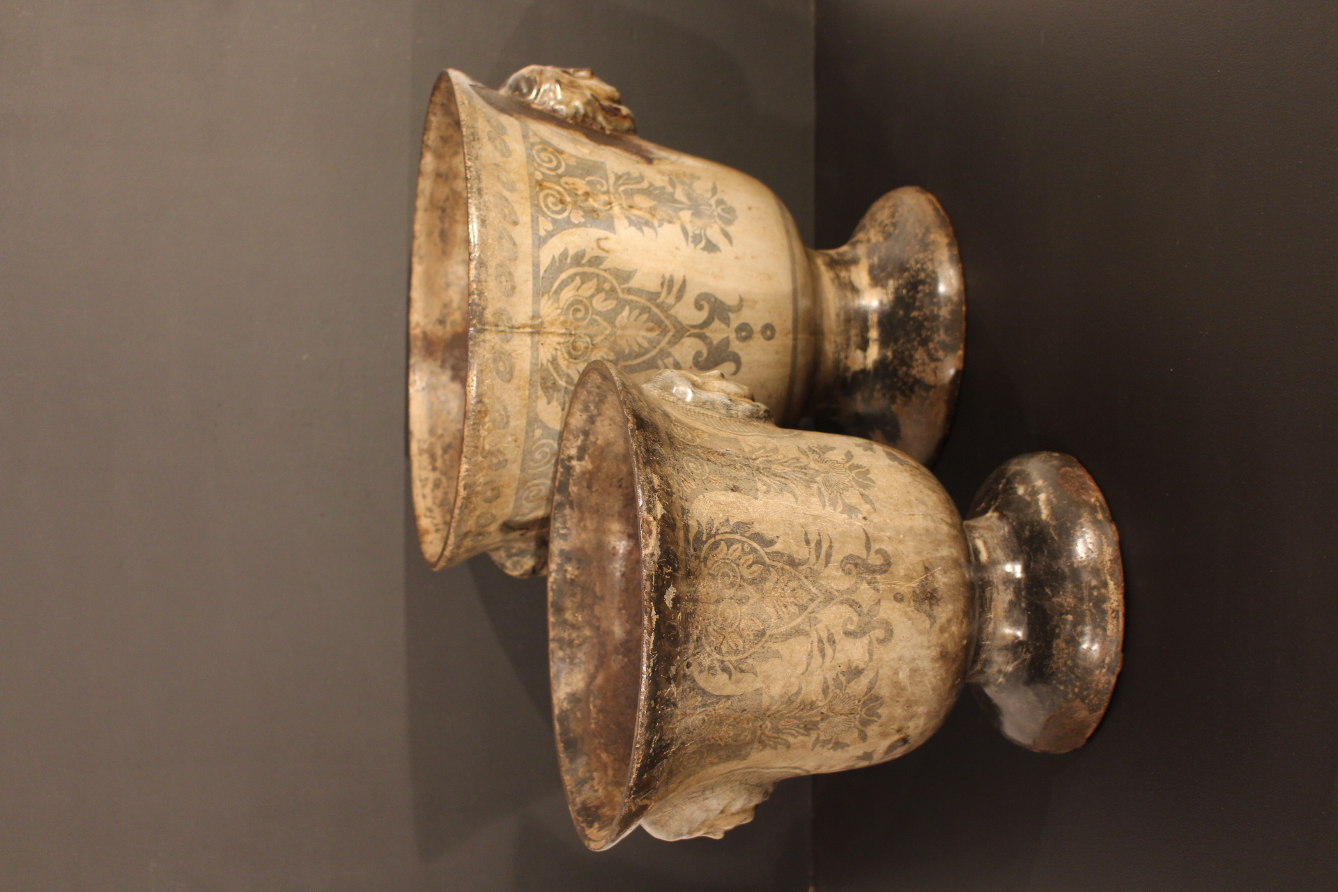 Belle Paire de jardinières 19e siècle