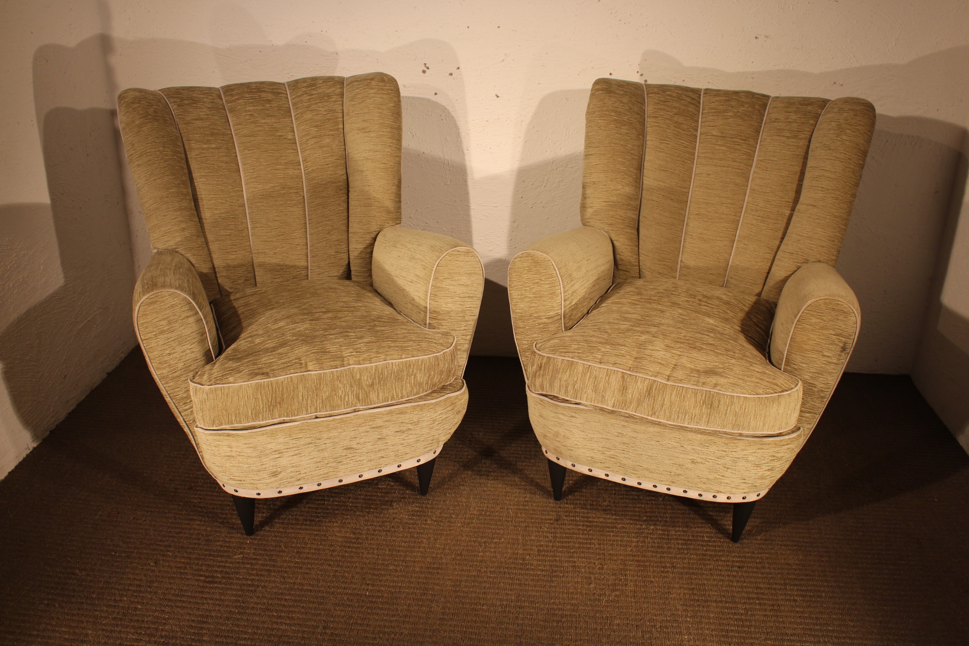 Belle Paire de fauteuils de GIO Ponti