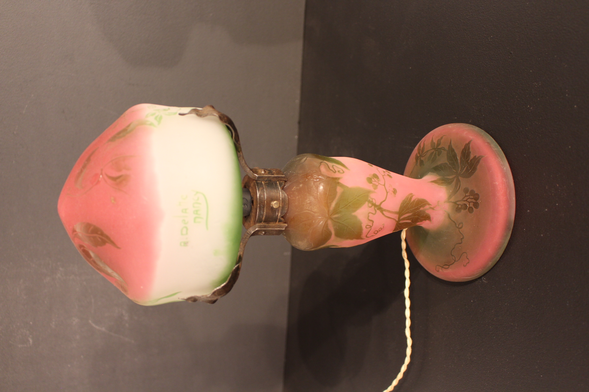 Lampe champignon de A- Delatte