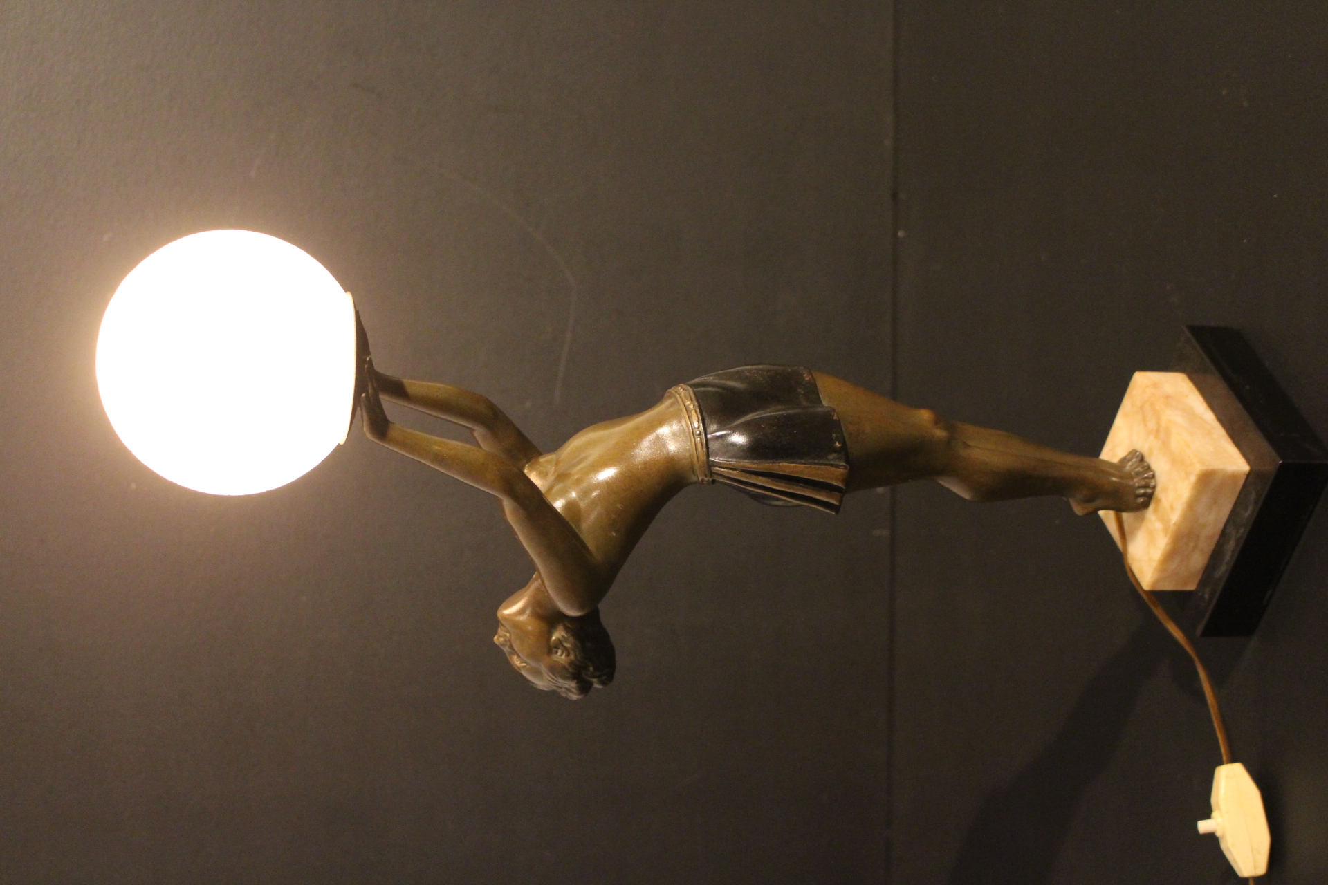 Originale  Lampe art déco