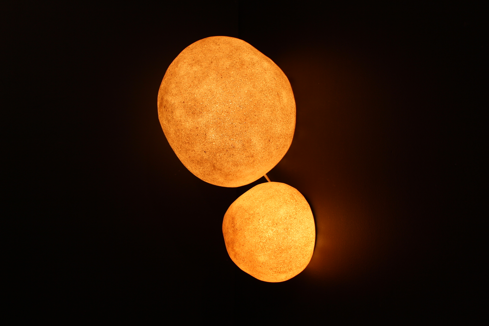  Lampes Dora dite « caillou »